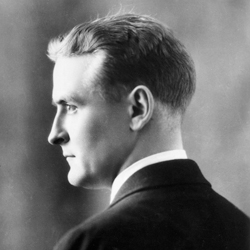 Photo of F. Scott Fitzgerald.