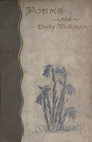 Book cover for Emily Dickinsons’ Poems published in 1890