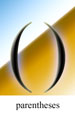 Image of parentheses.