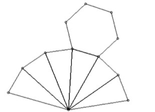 hexagonal pyramid net