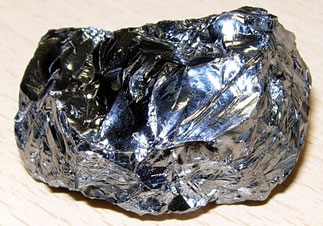Image is of a piece of silicon