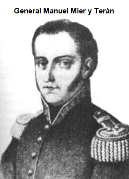 portrait of Manuel de Mier y Terán