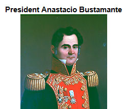 Portrait of President Anastacio Bustamante