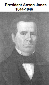 Portrait of Anson Jones, seated