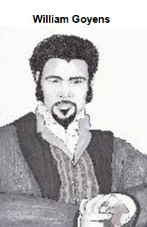 Drawing of William Goyens 