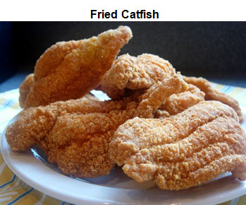 Image of a plate of fried catfish