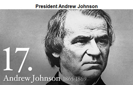 Portrait of Andrew Johnson 