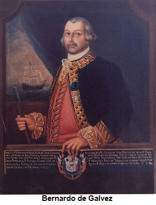 portrait of Bernardo de Galvez