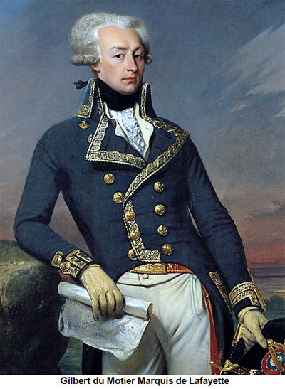 Portrait of Marquis de Lafayette