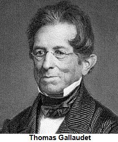 Portrait of Thomas Gallaudet