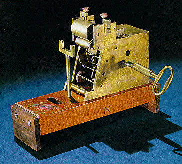 image of a telegraph machine