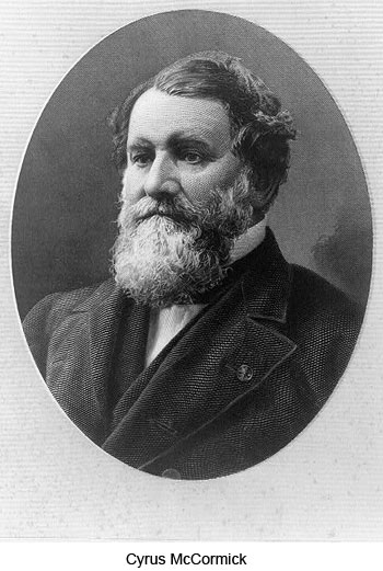 portrait of Cyrus McCormick