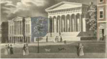 Image of the Second Bank of the United States in Philadelphia 