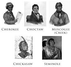 Image of the five tribes
