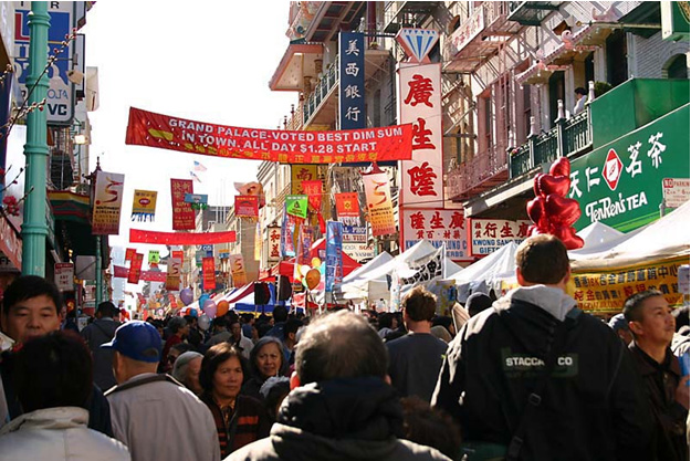Image of Grant Street in Chinatown