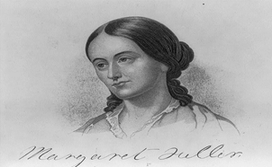 Drawing of Margaret Fuller