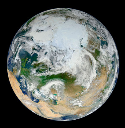 Image of the planet Earth