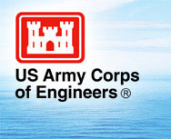Image of The logo for the US Army Corps of engineers