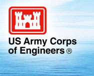Image of The logo for the US Army Corps of engineers