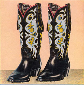 Image of a pair of cowboy boots.