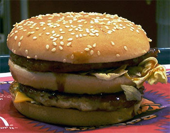 Image of a MEGA Teriyaki Burger