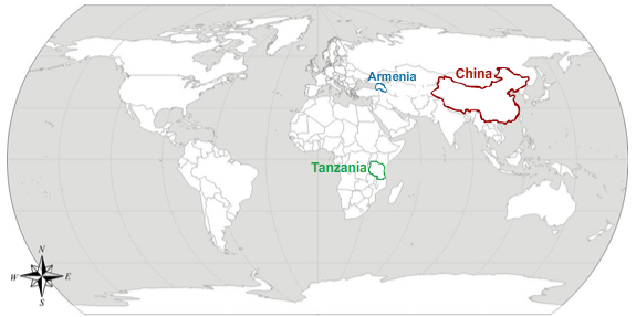 world map
