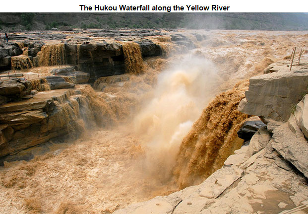 Image of the Hukou Waterfall