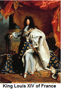 Portrait of King Louis XIV