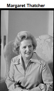 Portrait of Margaret Thatcher