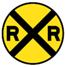 Traffic Sign:  Railroad Crossing
