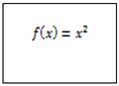 f(x)=x^2