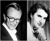 Maurice Wilkins and Rosalind Franklin