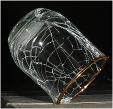 breaking glass