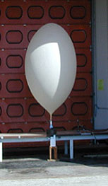 Hydrogen filled scientific balloon