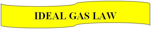 Text: Ideal Gas Law
