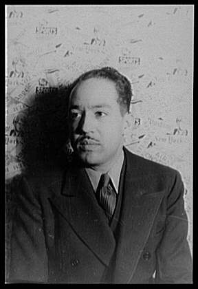 A photo of Langston Hughes