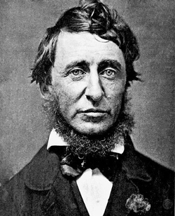 Henry David Thoreau, author of “Resistance to Civil Government.”