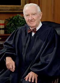 Photo of US supreme court judge, John Paul Stevens