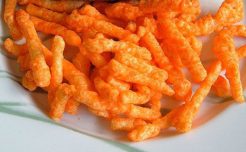 cheese puffs are commonly considered a junk food