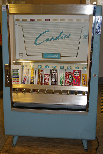 Vintage Vending machine from the 50s