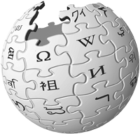 Wikipedia logo in black and white by Paulatz. Wikipedia logo is a trademark of the Wikimedia Foundation.