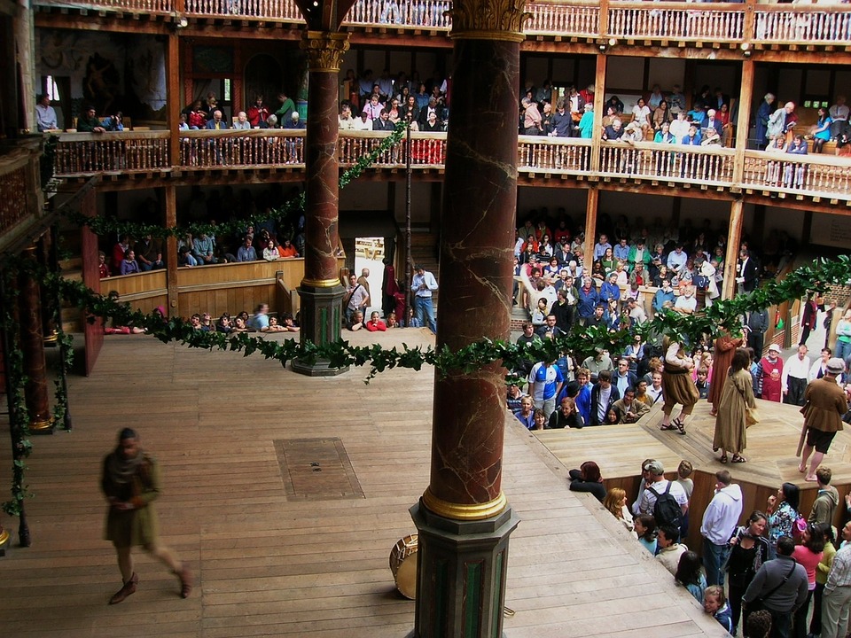 Shakespeare’s Globe Theatre in London, England