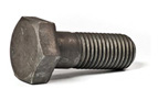 hexagonal bolt with a cylindrical shaft