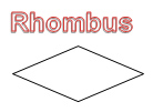 image of one rhombus