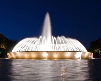 Mecom Fountain in Houston, Texas