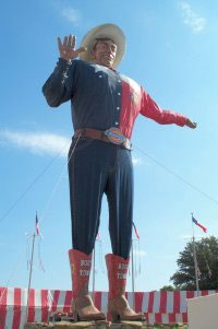 Big Tex at the Texas State Fairgrounds