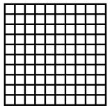 square representing one whole broken into 100 equal parts