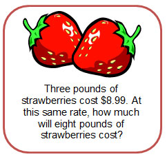 rates with strawberries