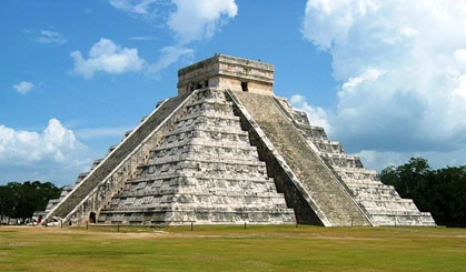 Kukulcan Pyramid in Mexico