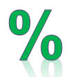 Percentage symbol